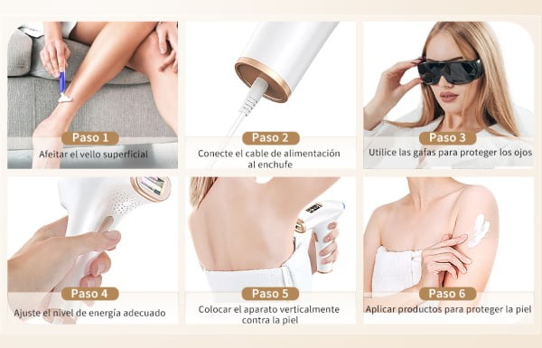 Tratamiento láser para la eliminación del vello