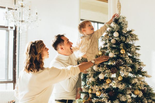 arboles de navidad decorados