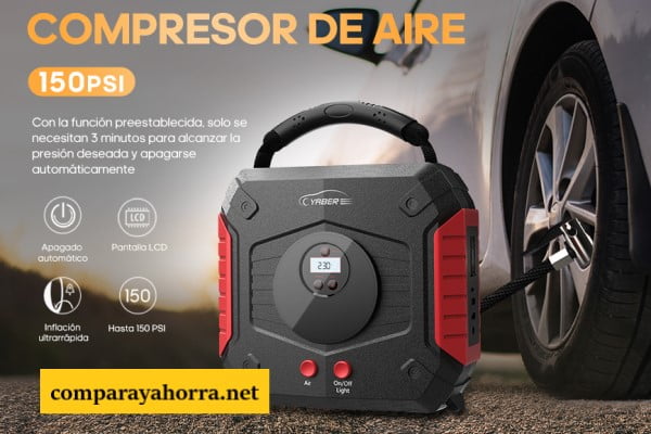 arrancador yaber con compresor de aire